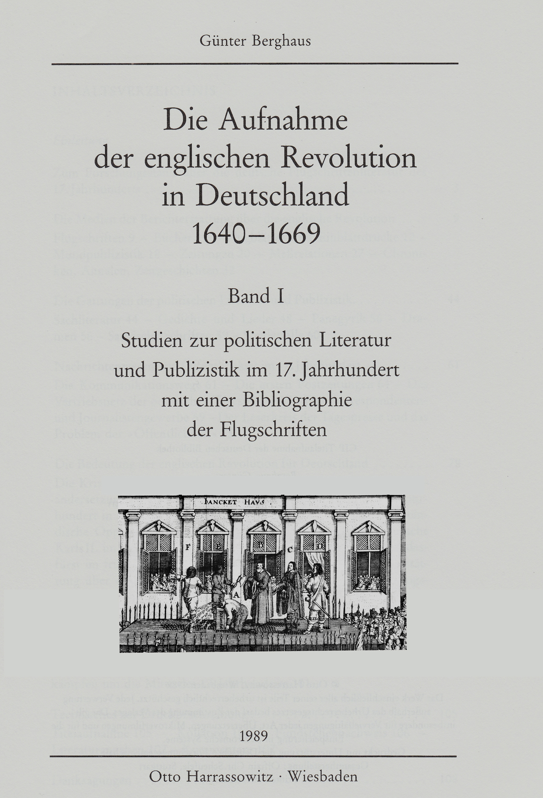 Die Aufnahme der Englischen Revolution in Deutschland